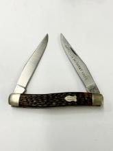 LIKE NEW USA SCHRADE "IMPROVED MUSKRAT" KNIFE