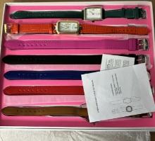 ISAAC MIZRAHI WATCH SET