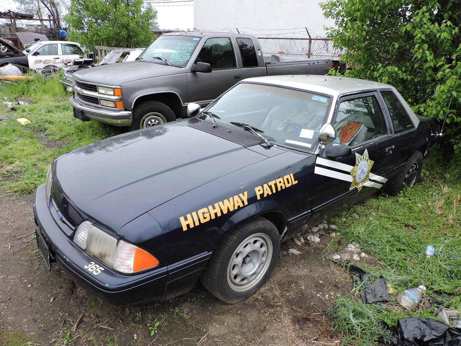 1993 Nevada Highway Patrol Mustang SSP Coupe with All Original Equipment