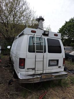 Former KRON 'News Van' with 29-Foot Telescoping Antenna -- Ford E350 Van