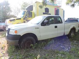 2007 Ford F150XL SuperCab Pickup / Runs & Drives - CATs Stolen