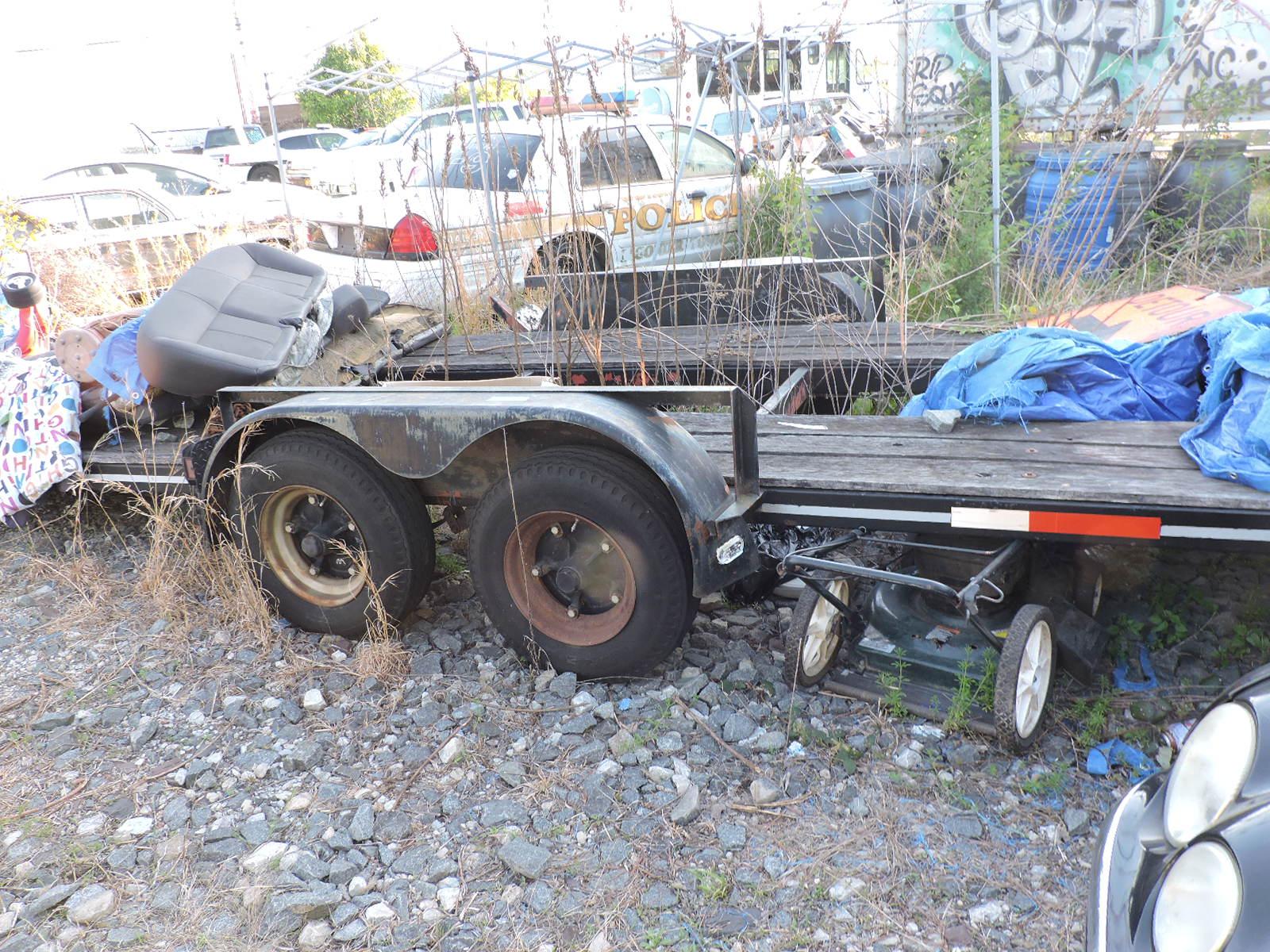 1974 Tandem-Axle Single Car Trailer