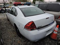 2008 Chevrolet Impala Police Cruiser / 9C1 Police Package