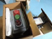 Allen Bradley Heavy Duty push button, Start/Stop pilot light, 120V Nema type lot of 4, Westinghouse