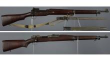 Two U.S. Military Bolt Action Rifles