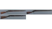 Three U.S. Military Rolling Block Rifles