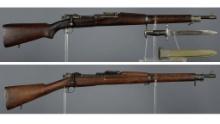 Two U.S. Model 1903 Bolt Action Rifles