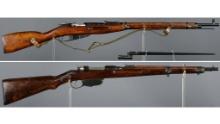 Two European Military Bolt Action Rifles