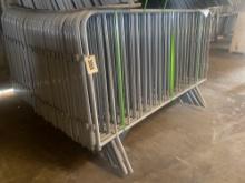 40 PIECES GALVANIZED FENCING