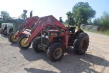 MF 240 ROPS 4WD W/ LDR BUCKET