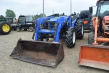 NH TN75A 4WD W/ LDR BUCKET 2302HRS (WE DO NOT GUARANTEE HOURS)