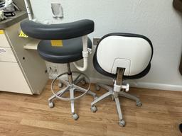 DENTIST AND ASSISTANTS CHAIRS