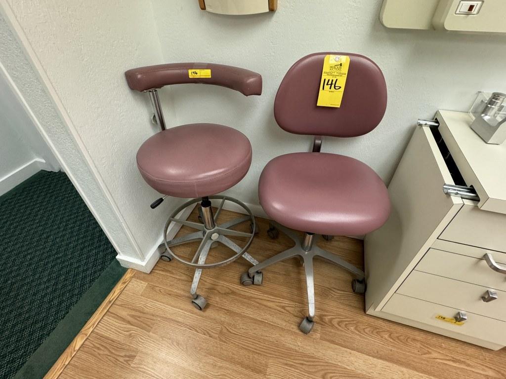 DENTIST AND ASSISTANTS CHAIRS