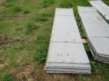 24 pcs 8ft long Corrugated Steel 2ft Wide (M)