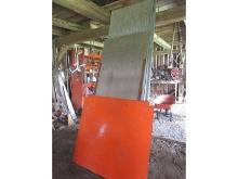 Assorted Sheeting & Steel Sheets - Approximately 18 Sheets & 4 Orange Sheets