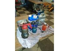 Antifreeze, Oil Cans, Etc.