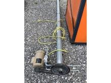 15' Grain Auger With 3/4 HP Motor