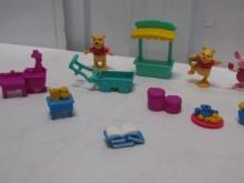 Disney Winnie The Pooh Lot And 4 Burger King Toys