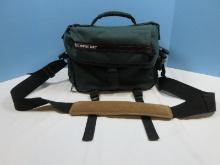 Tamrac 602 Padded Camera Bag Shoulder Bag Case Green Canvas Multi Pockets Photo Bag