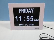 American Life Time Digital Calendar Day Clock Typically $60-$80