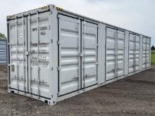 40' Container, Four Side Doors