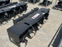 UNUSED JCT Skid Loader Roto Tiller Attachment