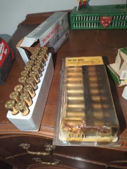 (BR1) LOT OF AMMO TO INCLUDE, WINCHESTER 30-30 150 GRAIN 20 RND, REMINGTON 30-30 170 GRAIN SOFT