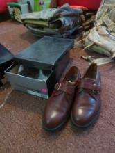 (LR)STACY ADAMS EARLSON BROWN CASUAL MEN'S SIZE 10 1/2