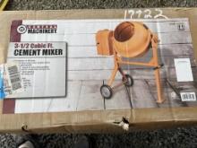 Central Machinery 3-1/2 Cubic Ft. Cement Mixer