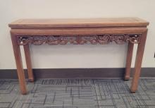 CARVED VINE CONSOLE TABLE