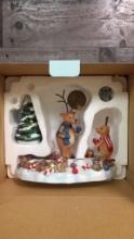 PARTYLITE REINDEER VOTIVE HOLDER