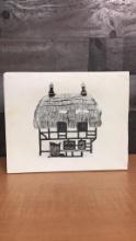 DEPT 56 DICKENS' VILLAGE "THATCHED ROOF COTTAGE"