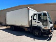 1999 GMC T6500 18ft Box Truck, Diesel, w/ Lift, Automatic, 181,270 Miles VIN # 1GDG6C1C9XJ506630