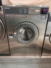 Huebsch Commercial 50lb Front Load Washer, ESD CyberWash Strip, Model: SC50MD2OU40420, 3ph, 208v
