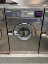 Huebsch Commercial 18lb Front Load Washer, ESD CyberWash Strip, Model SC18MD2OU4001, 3ph, 208v