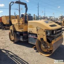 COMPACTOR, CATERPILLAR CB-334E, OROPS, VIBRATORY DOUBLE DRUM, 51IN