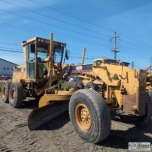 GRADER, 1995 CATERPILLAR 160H, EROPS, 14FT MOLD BOARD, CAT 3306