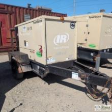 GENERATOR, INGERSOLL RAND MODEL G40, 29KW, 36KVA, 480/277, 208/120 VOLT THREE PHASE, 21KW, 21KVA, 24