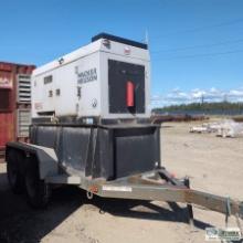 GENERATOR, WACKER NEUSON G50, 38KW, 48KVA, 240/480 VOLT THREE PHASE, 32KW, 32KVA, 120/240 VOLT SINGL