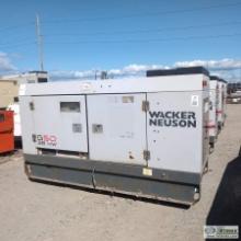 GENERATOR, WACKER NEUSON G50, 38KW, 48KVA, 240/480 VOLT THREE PHASE, 32KW, 32KVA, 120/240 VOLT SINGL