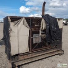 GENERATOR, 74KW, 6 CYLINDER DEUTZ DIESEL ENGINE, ENCLOSURE MOUNTED. UNKNOWN MECHANICAL PROBLEMS