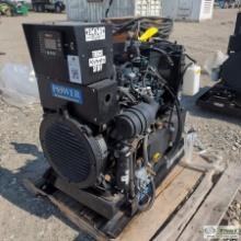 GENERATOR, ESI MODEL KPG-06-LP, 4KW, 120/240V, SINGLE PHASE, 3 CYLINDER KUBOTA PROPANE ENGINE, SKID