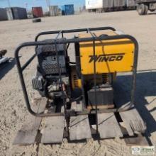 GENERATOR, 2008 WINCO MODEL W6010DE, 6KW, HATZ DIESEL ENGINE