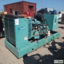 GENERATOR, CUMMINS POWER GENERATION MODEL DGDB-5656755, 67KW, 67KVA, 120/240V SINGLE PHASE, 100KW, 1