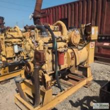 GENERATOR, CATERPILLAR, 50KW, 62.5KVA, 120/240 VOLT SINGLE PHASE, 83KW, 103.6KVA, 3 PHASE, CAT 3304B