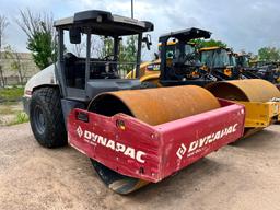 2021 DYNAPAC CA2500D VIBRATORY ROLLER SN:10000167PLA025882 powered by Cummins diesel engine,