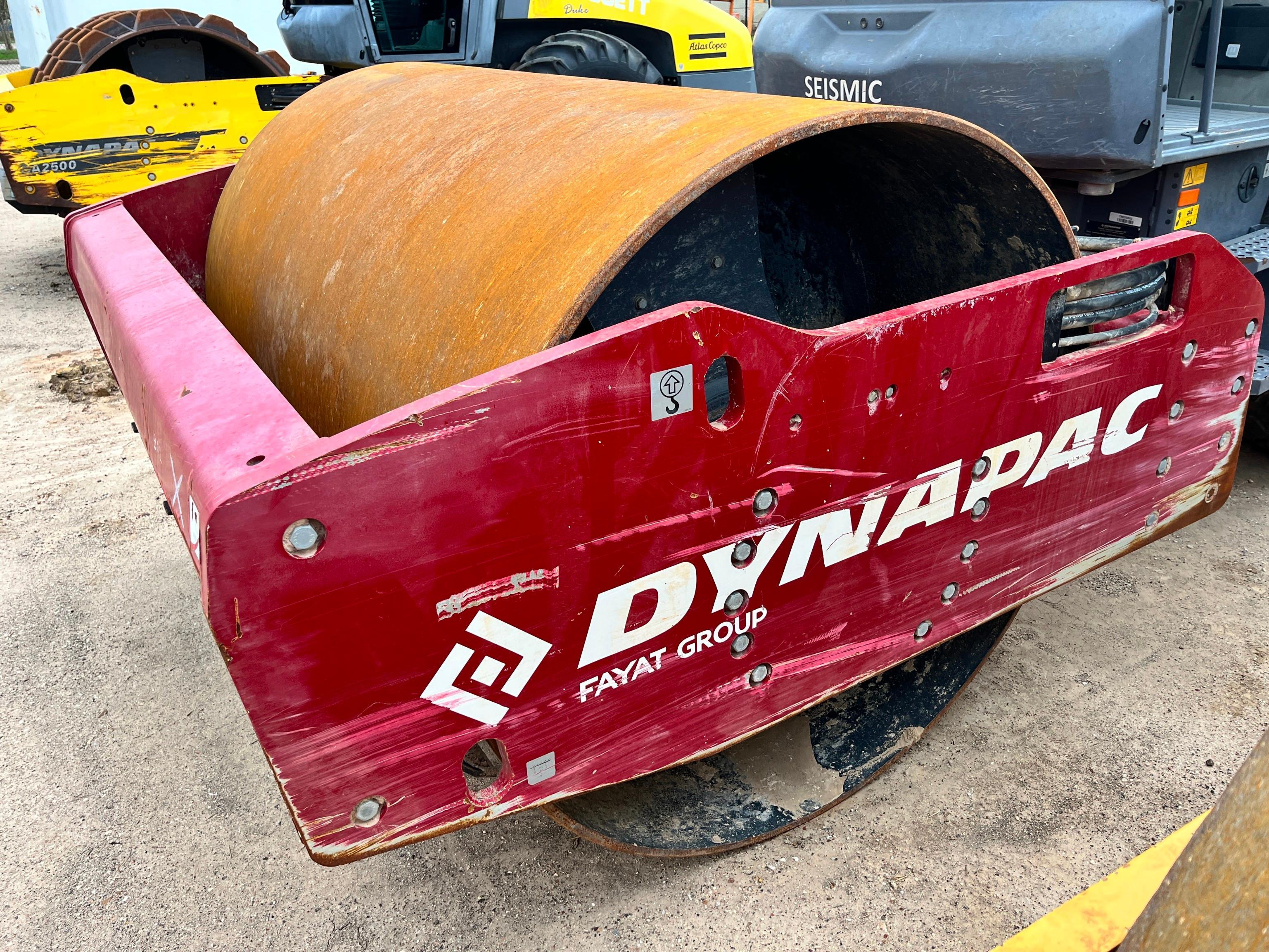 2021 DYNAPAC CA2500D VIBRATORY ROLLER SN:10000167PLA025882 powered by Cummins diesel engine,