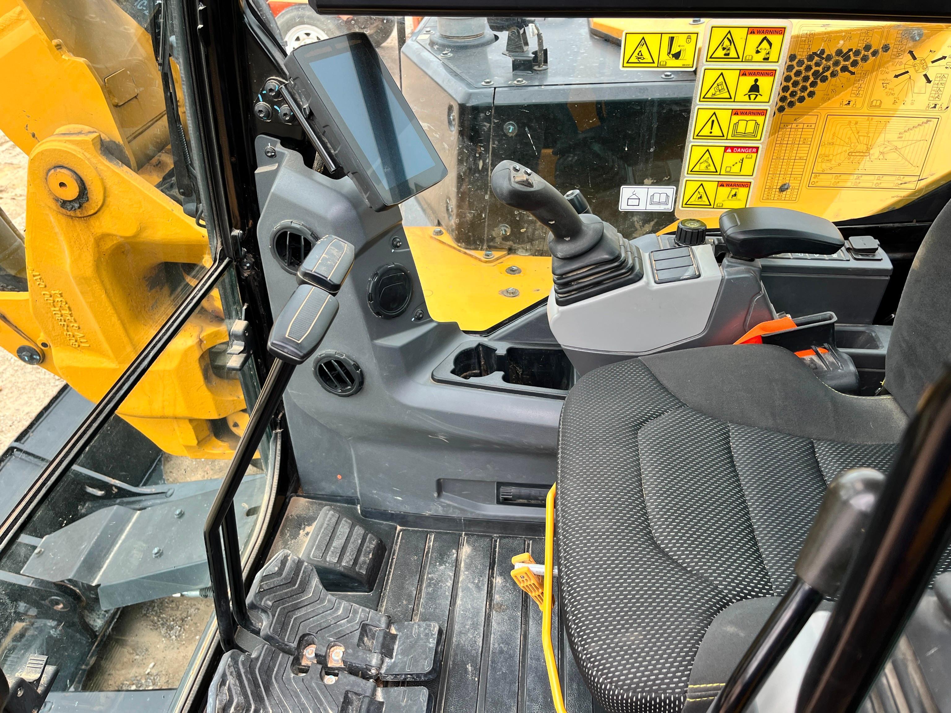 2023 CAT 308CR HYDRAULIC EXCAVATOR SN:807253 powered by Cat C3.3B diesel engine, equipped with Cab,