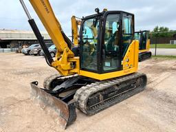 2023 CAT 308CR HYDRAULIC EXCAVATOR SN:807565 powered by Cat C3.3B diesel engine, equipped with Cab,