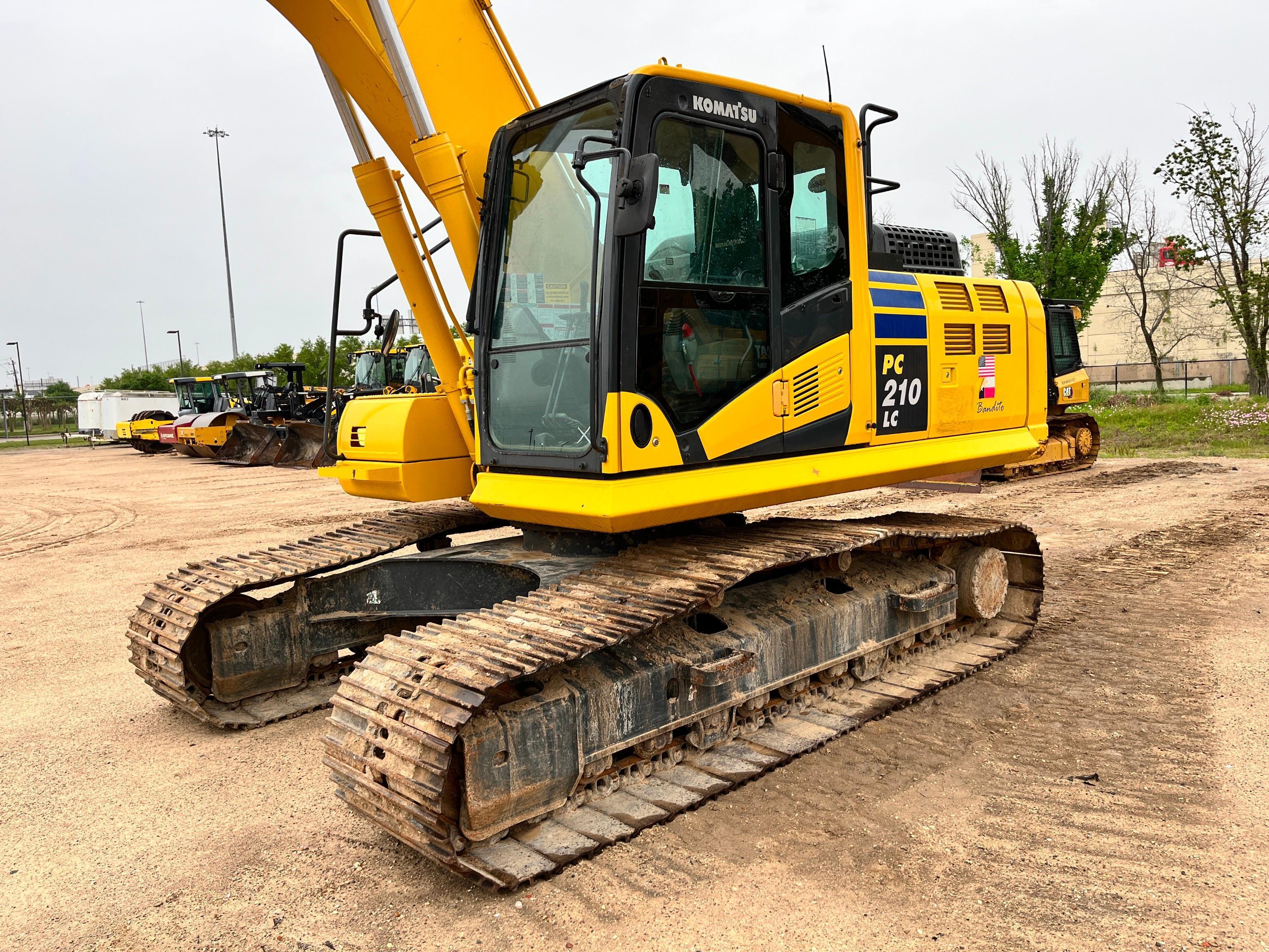 2021 KOMATSU PC210LC-11 HYDRAULIC EXCAVATOR SN:A13358 powered by Komatsu diesel engine, equipped